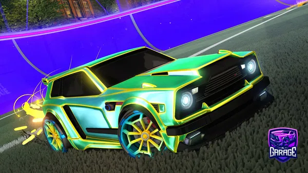 A Rocket League car design from JsnRay