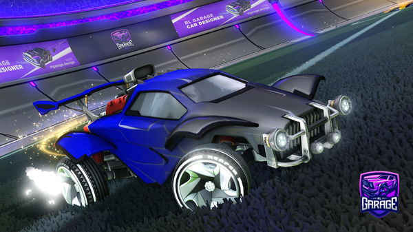 A Rocket League car design from SUK1AR1