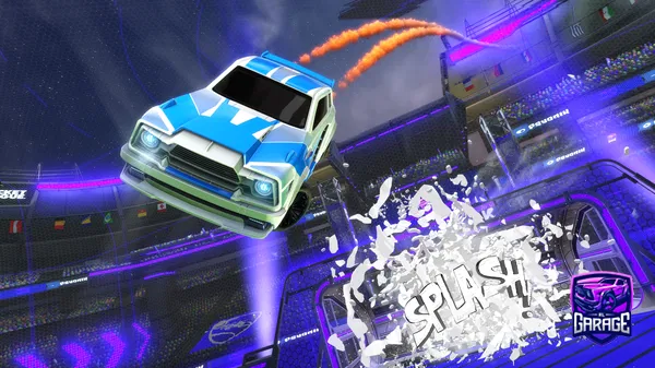 A Rocket League car design from Flashchamp