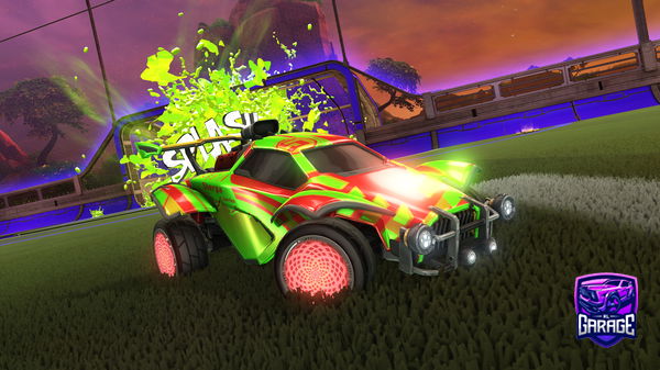 A Rocket League car design from Jkynl