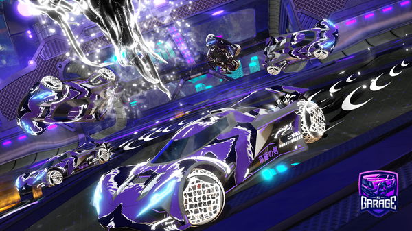 A Rocket League car design from Arakune_Belmont_V