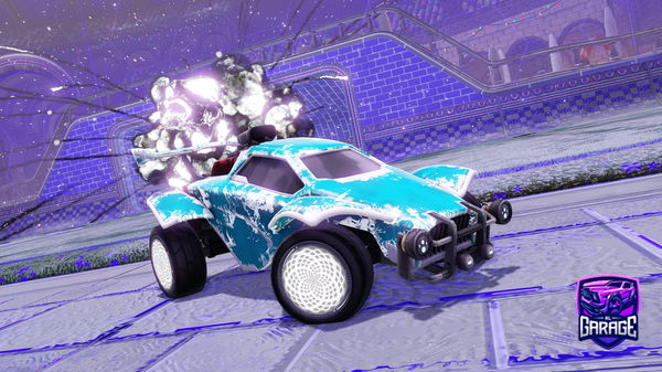 A Rocket League car design from Hilikebyeha123