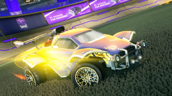 A Rocket League car design from Minuano