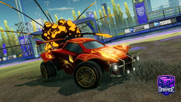 A Rocket League car design from Tys02