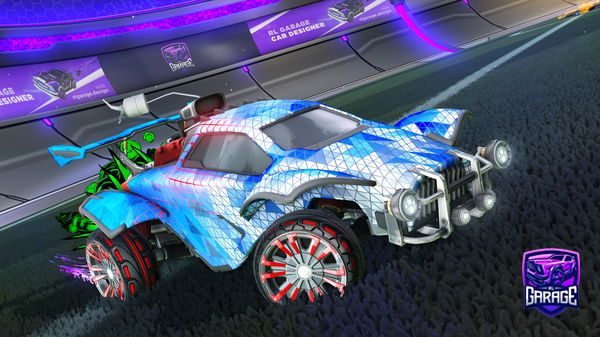 A Rocket League car design from Shooteo2313