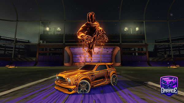 A Rocket League car design from VOID900