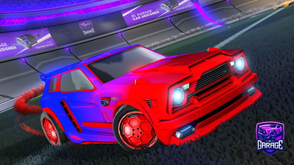 A Rocket League car design from Sparxy3115