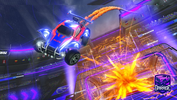 A Rocket League car design from Banan4u-kill