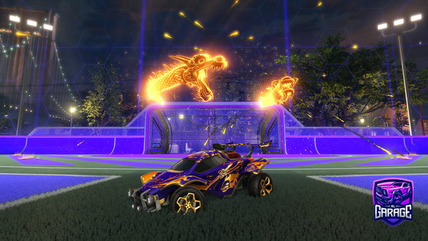 A Rocket League car design from SamFTW