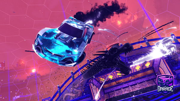 A Rocket League car design from chickennugget321