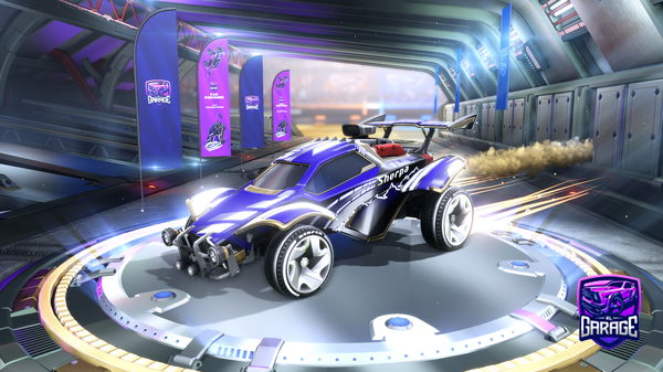 A Rocket League car design from Ludobleu18