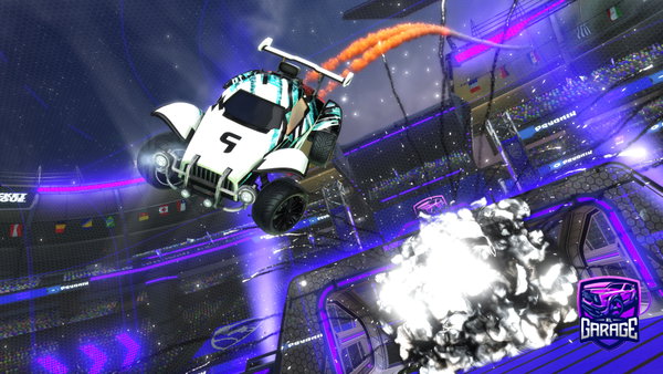 A Rocket League car design from GoldWolf2588654