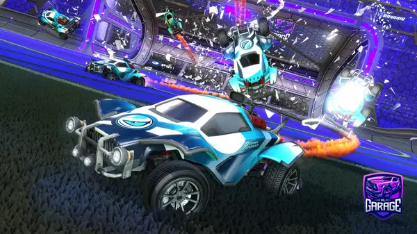 A Rocket League car design from LazarRandd
