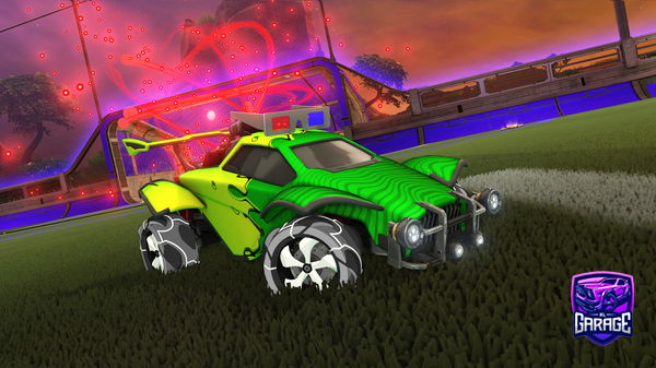 A Rocket League car design from JoshyRL09