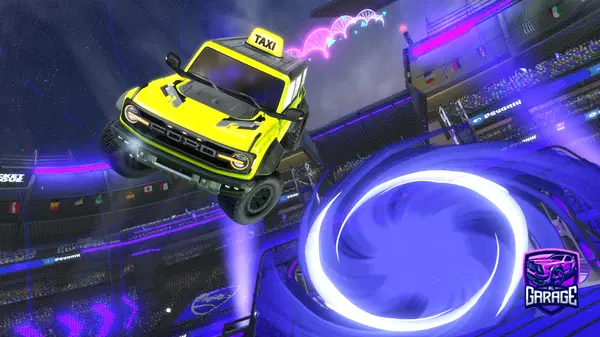 A Rocket League car design from RokFogo