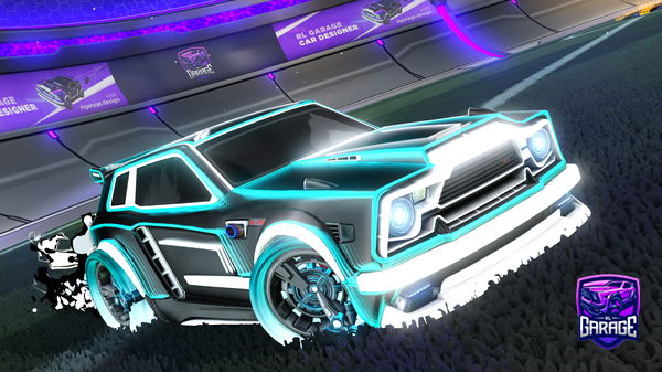 A Rocket League car design from Juradon