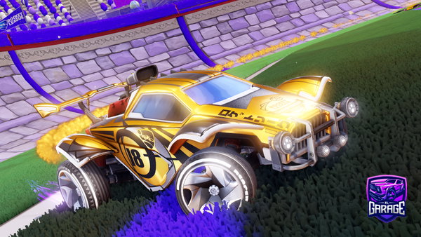 A Rocket League car design from TheGodlyGamer