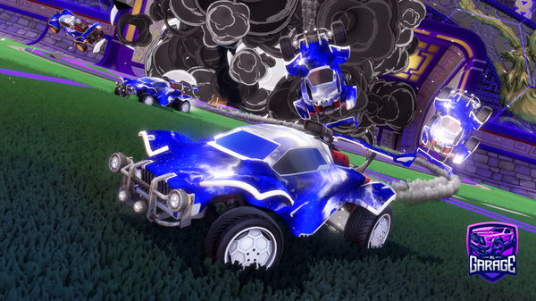 A Rocket League car design from Common_W