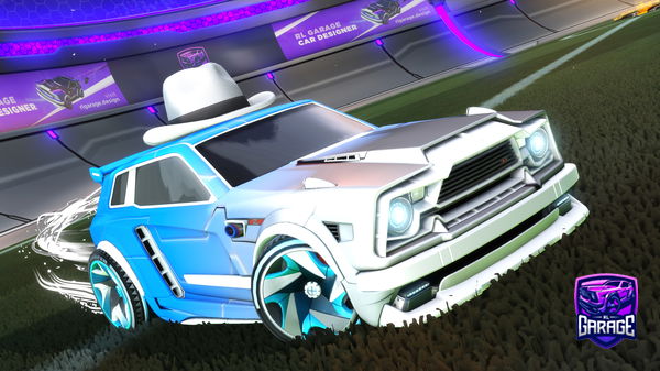 A Rocket League car design from MantarayNintendoSwitch