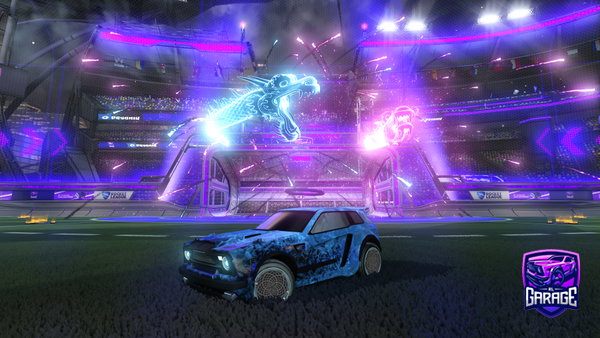 A Rocket League car design from 999mqrvin