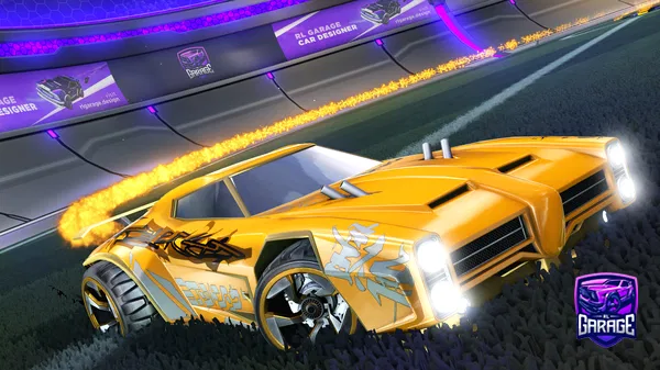 A Rocket League car design from Visual_Sound376