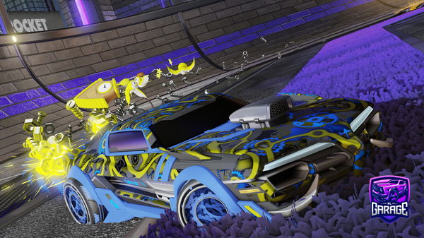 A Rocket League car design from irosario78