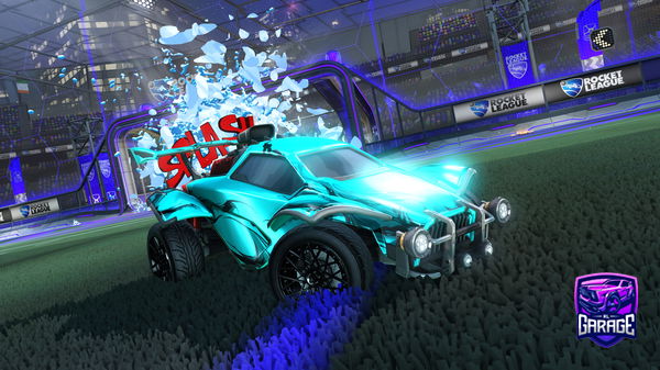 A Rocket League car design from zLowkeYz