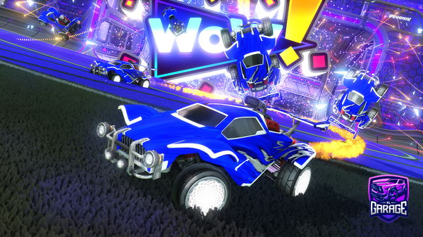 A Rocket League car design from GarrotG