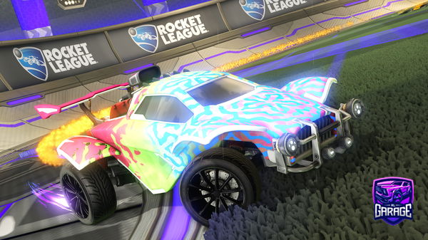 A Rocket League car design from MrInfinite