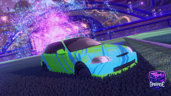 A Rocket League car design from lwhb