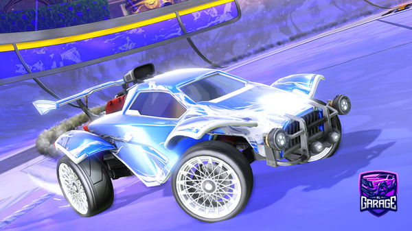 A Rocket League car design from MrSSL