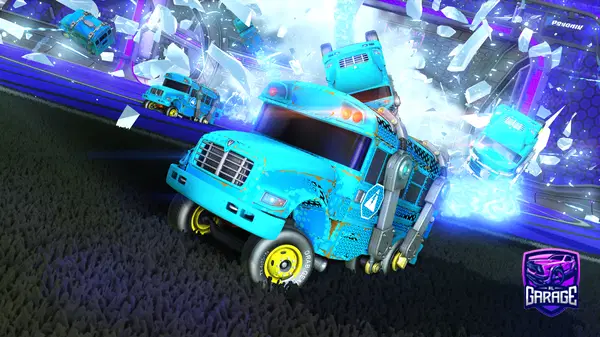 A Rocket League car design from Notene