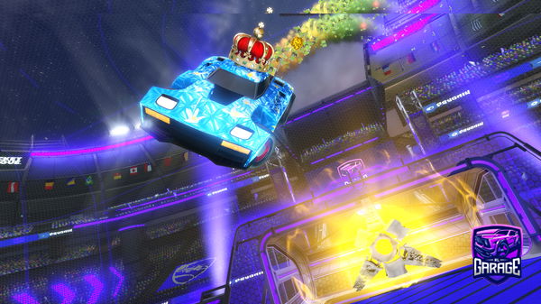 A Rocket League car design from boywithfans