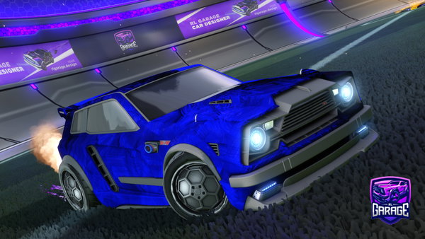 A Rocket League car design from sscdtho