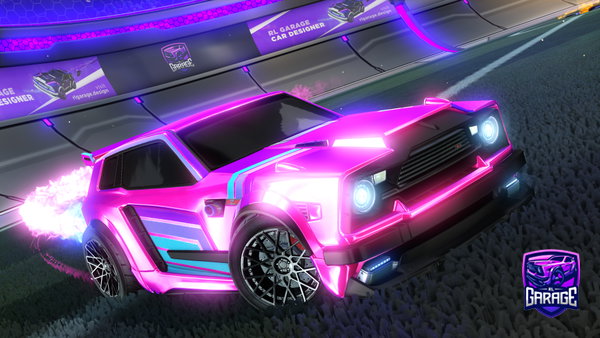 A Rocket League car design from rayle