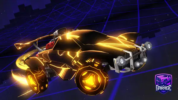 A Rocket League car design from CrspyChkn