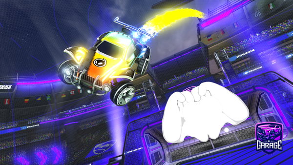 A Rocket League car design from 09_SeVN
