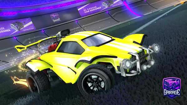 A Rocket League car design from rudysin