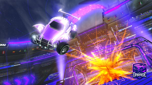 A Rocket League car design from TomBockWurst