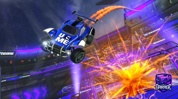 A Rocket League car design from Cqdy2323