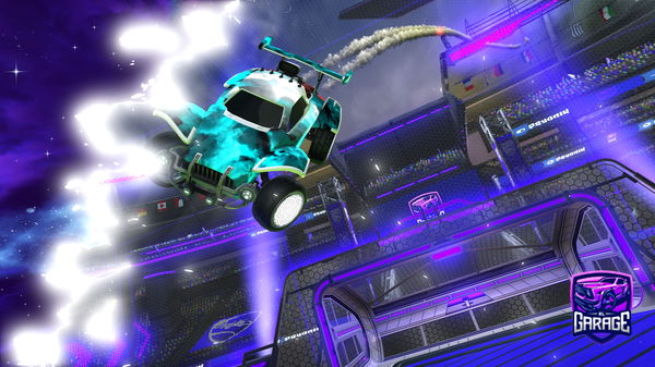 A Rocket League car design from ForYahuah