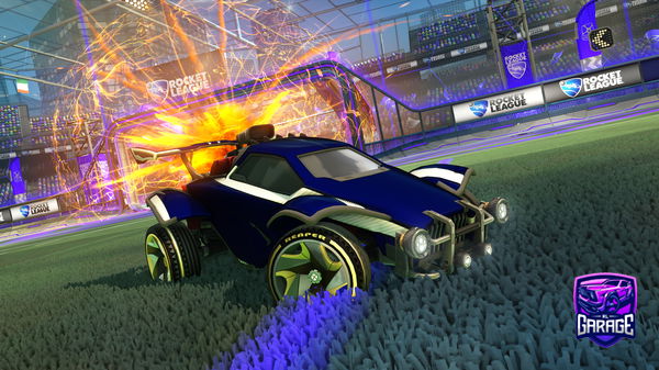 A Rocket League car design from kimyyk