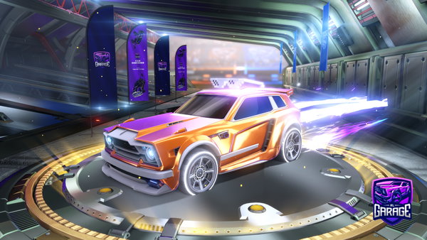 A Rocket League car design from wertme08