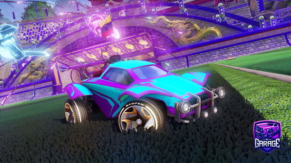 A Rocket League car design from Ice-Deriva