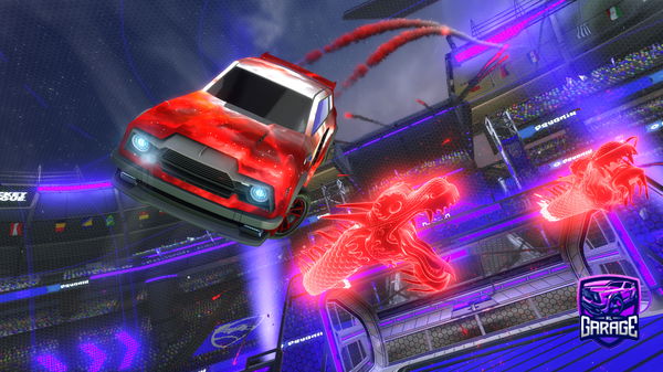 A Rocket League car design from alpogah