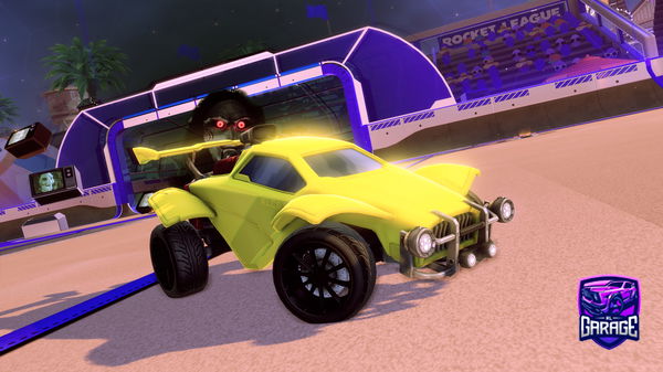 A Rocket League car design from HUMBLE3103