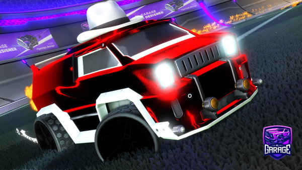 A Rocket League car design from Yellowix_03