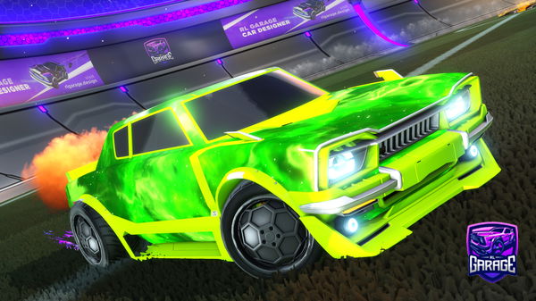 A Rocket League car design from Josefzane