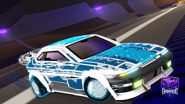 A Rocket League car design from irosario78