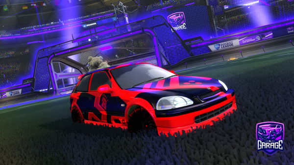 A Rocket League car design from PandaPaws22146